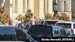 Donald Trump Junior stigao u Banski dvor u Banjoj Luci, 7. april 2026. 