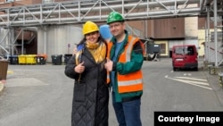 Журналистка из Казахстана Ольга Лихограй на самом крупном заводе по сжиганию мусора в Чехии