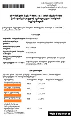 დავით კეზერაშვილი „ფორმულის“ მეწილე აღარაა