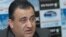 Armenia -- Ishkhan Khachatrian, a parliament deputy from the Orinats Yerkir party at a press conference in Yerevan, 28May2012.