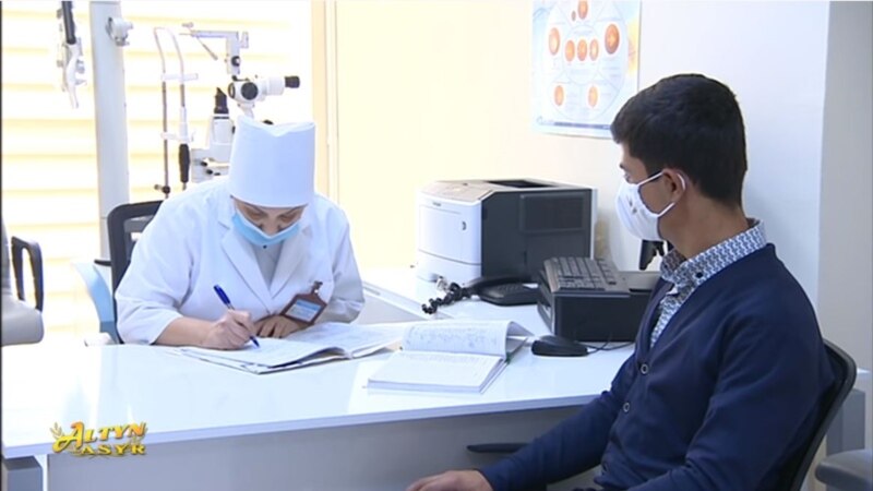 Türkmenistanda öýken barlagyna nobatlar we COVID-19-y tassyklaýan testler köpeldi