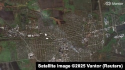 Знімок Покровська з супутника, листопад 2025 року, фото ілюстративне