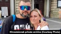 Алена і Сяргей Хвасьцёнкі, фота з прыватнага архіву