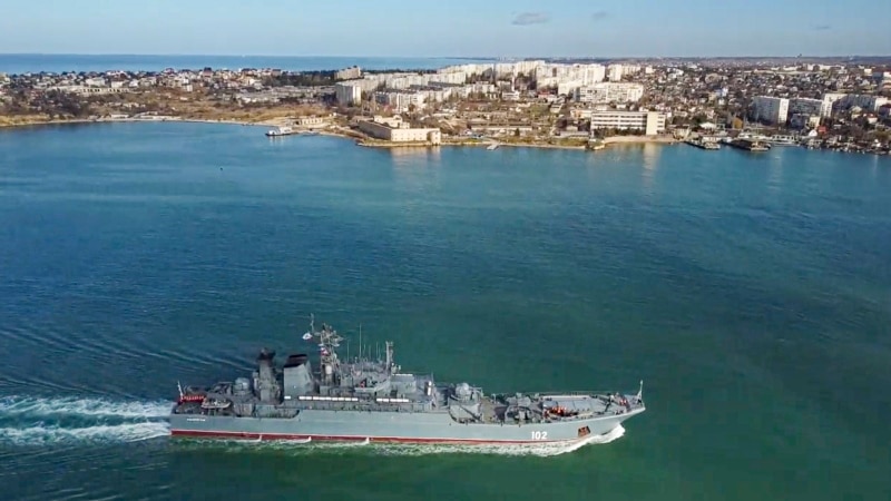 Российский глава Севастополя сообщил об атаке на корабль
