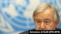 Secretarul general al ONU, Antonio Guterres