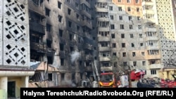  په ترنوپیل کې د روسیې د توغندیو له برید وروسته. اوکراین، د نومبر ۱۹، ۲۰۲۵