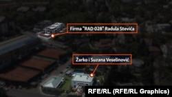 Komšije u beogradskom naselju Dedinje su Radule Stević i brat Zvonka Veselinovića, Žarko. Stan u vlasništvu Stevićeve firme "Rad 028" i vila bračnog para Žarka i Suzane Veselinović su u neposrednoj blizini.