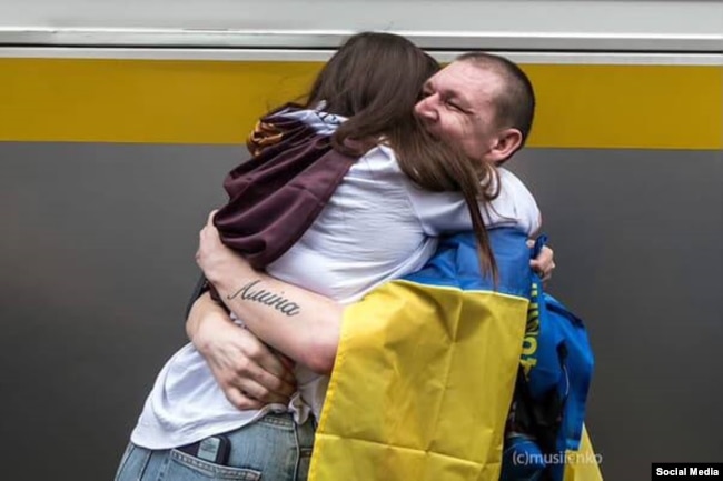 Зустріч Аміни та Івана в день обміну військовополоненими
