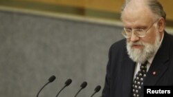 Глава ЦИК Владимир Чуров, Госдума, 27 января 2012