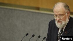 Председатель Центризбиркома России Владимир Чуров