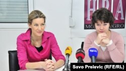 Sa konferencije za novinare Akcije za ljudska prava, 20. april 2012.