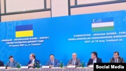 O‘zbekiston-Ukraina biznes-forumi. Toshkent shahri, 2021, 19 - may. Surat Ukrainaning O‘zbekistondagi elchisining Feysbukdagi sahifasidan olindi.