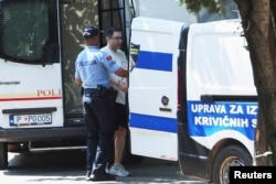 Amir Barati was arrested in Podgorica in June. (file photo)