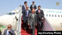 Afghan President Ashraf Ghani arrived in Islamabad on June 27.