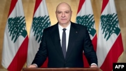 Lebanese President Joseph Aoun met with US Secretary of State Marco Rubio on July 19 and is expected to meet with President Donald Trump later in the week. (file photo)