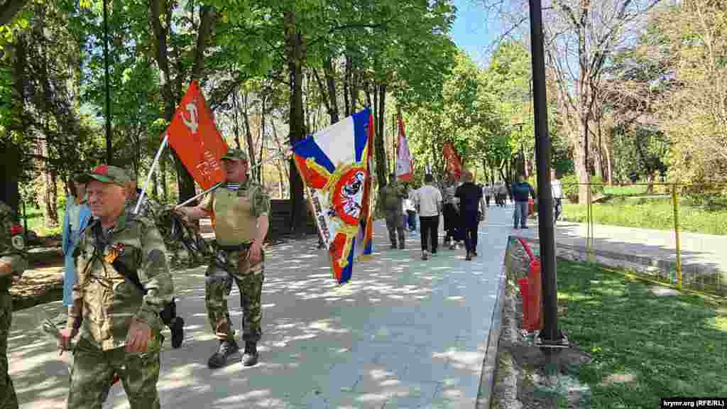Шествия в парке им. Гагарина в Симферополе