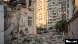 კიევზე რუსული დრონებით და რაკეტებით შეტევისას ნაწილობრივ დაინგრა სამედიცინო დაწესებულების შენობაც. 2026 წლის 2 ივნისი