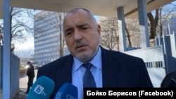 Бойко Борисов пред Главната дирекция "Национална полиция" в МВР