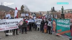 Акции в поддержку Навального прошли во многих странах мира