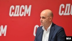 Мандатарот за составување на владата и лидер на СДСМ Димитар Ковачевски