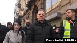 Dragan Đilas na godišnjici ubistva političara sa Kosova Olivera Ivanovića, u Beogradu, 16. januara 2022. godine 