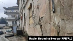 Последици од земјотресот во Битола