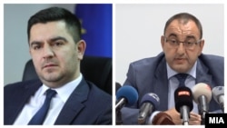Министерот за економија Крешник Бектеши и претседателот на Регулаторната комисија за енергетика Марко Бислимоски