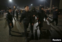 Массовые протесты в Алматы 4 января 2022 года