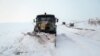 مسدود شدن راه‌ها در پی برف و کولاک در کردستان