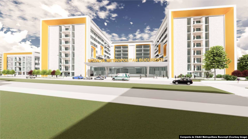 Spitalul Metropolitan din București ar urma să aibî 1.000 de locuri.