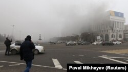 Алматы, 6 студзеня 2020 г. Ілюстрацыйнае фота.