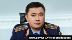 Нурлан Масимов в бытность начальником департамента полиции Павлодарской области