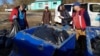 Один из первых субботников проекта "Карелия без мусора" в Ведлозере, Россия