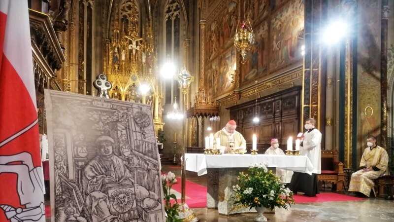 ​​​​​​​«Вялікі эўрапейскі гуманіст». Чэскі кардынал адслужыў у Празе імшу за Скарыну