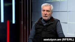 Armenia - Andranik Kocharian, chairman of the Armenian parliament committee on defense and security, is interviewed by RFE/RL, January 11, 2022.