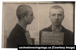 Василь Гебеш, чехословацький старшокласник, заарештований «совєтами» у 1940 році та засуджений до трьох років трудового табору. Він був звільнений у 1943 році, вступив до лав Радянської Армії. Загинув у бою в жовтні 1943 року