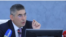 Председатель Государственного налогового комитета Узбекистана Шерзод Кудбиев на пресс-конференции. Ташкент, 17 января 2022 года.