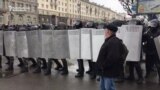 In Minsk, Police Crack Down On Antigovernment Protesters