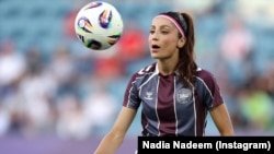 نادیه ندیم، فوتبالر افغان