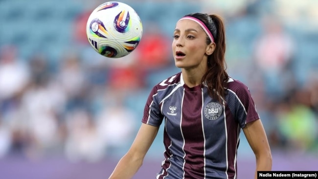 نادیه ندیم، فوتبالر افغان