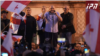 Паата Манджгаладзе, Паата Бурчуладзе, Муртаз Зоделава та Лаша Берідзе на акції 4 жовтня