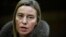 "The threat is not only the one we faced in Paris but is also spreading in many other parts of the world," EU foreign-policy chief Federica Mogherini said. "We need to share information more." 