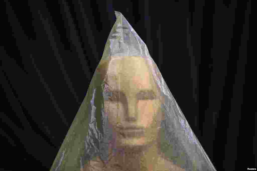 O statuetă Oscar &icirc;n așteptare... 