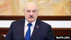 Belarusian President Alyaksandr Lukashenka.