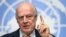 United Nations Special Envoy for Syria Staffan de Mistura 
