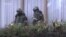 Unidentified Gunmen On Streets Of Luhansk