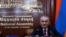 Armenia - Parliament speaker Galust Sahakian at a news conference in Yerevan, 20Nov2014.