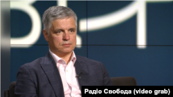 Вадим Пристайко в студії Радіо Свобода