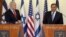 Premierul israelian Benjamin Netanyahu și ministrul american al apărării, Leon Panetta, la întîlnirea lor de la Ierusalim, la 1 august