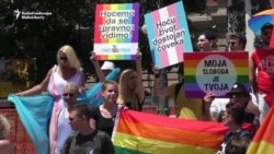Gay Rights Activists March In Belgrade